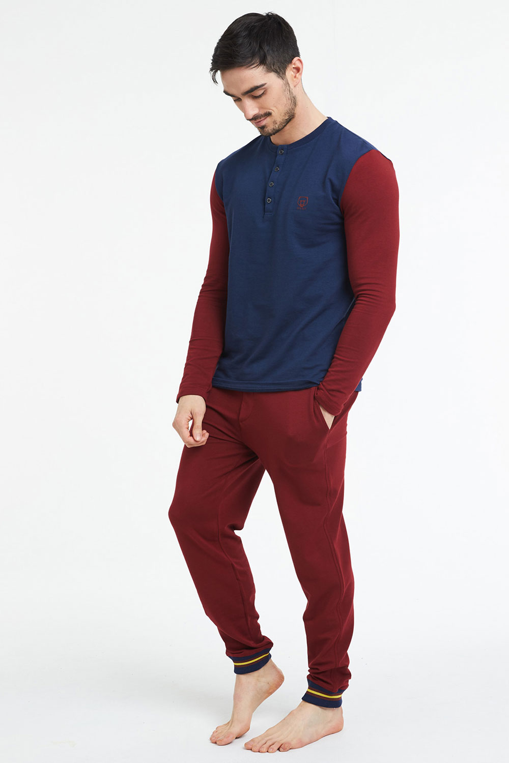Wine Red Jogger Bottoms