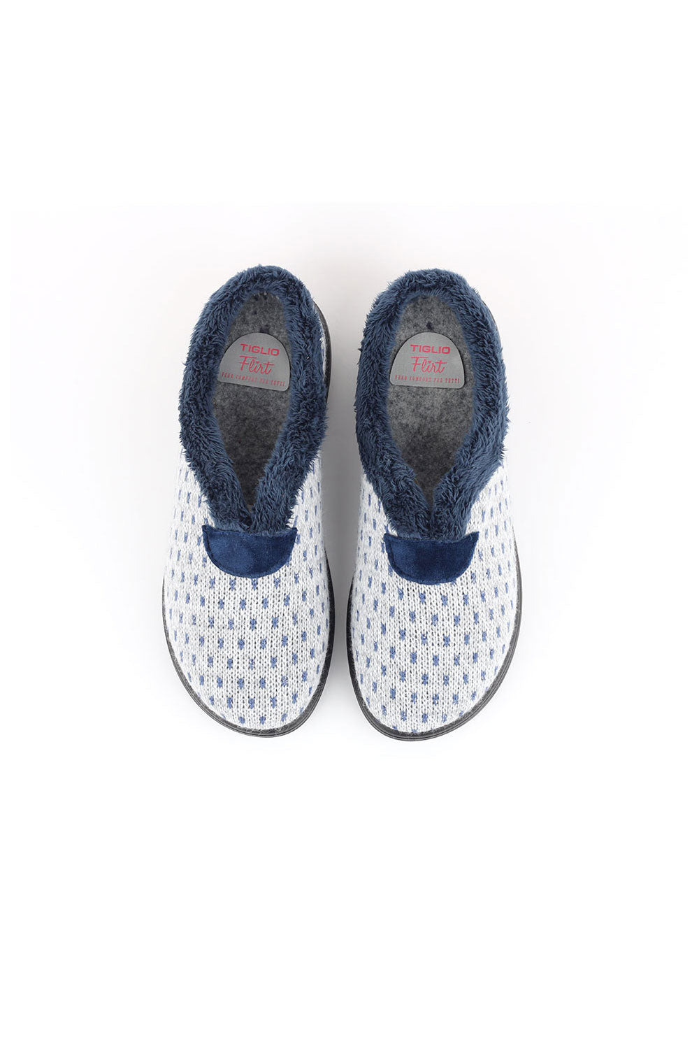FLEXIA WOOL AND FAUX FUR CLOG