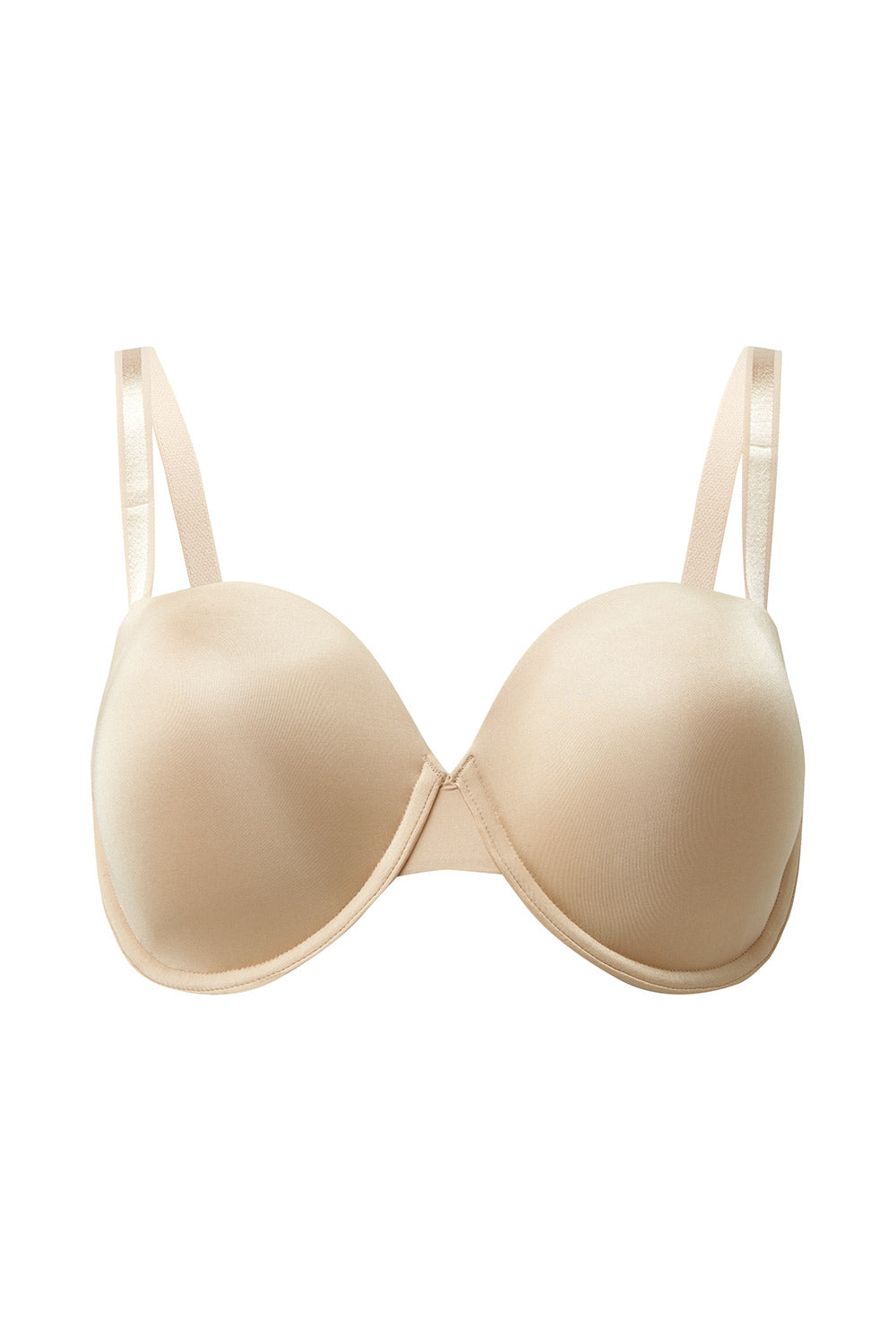 Porcelain Elan Moulded Strapless Bra