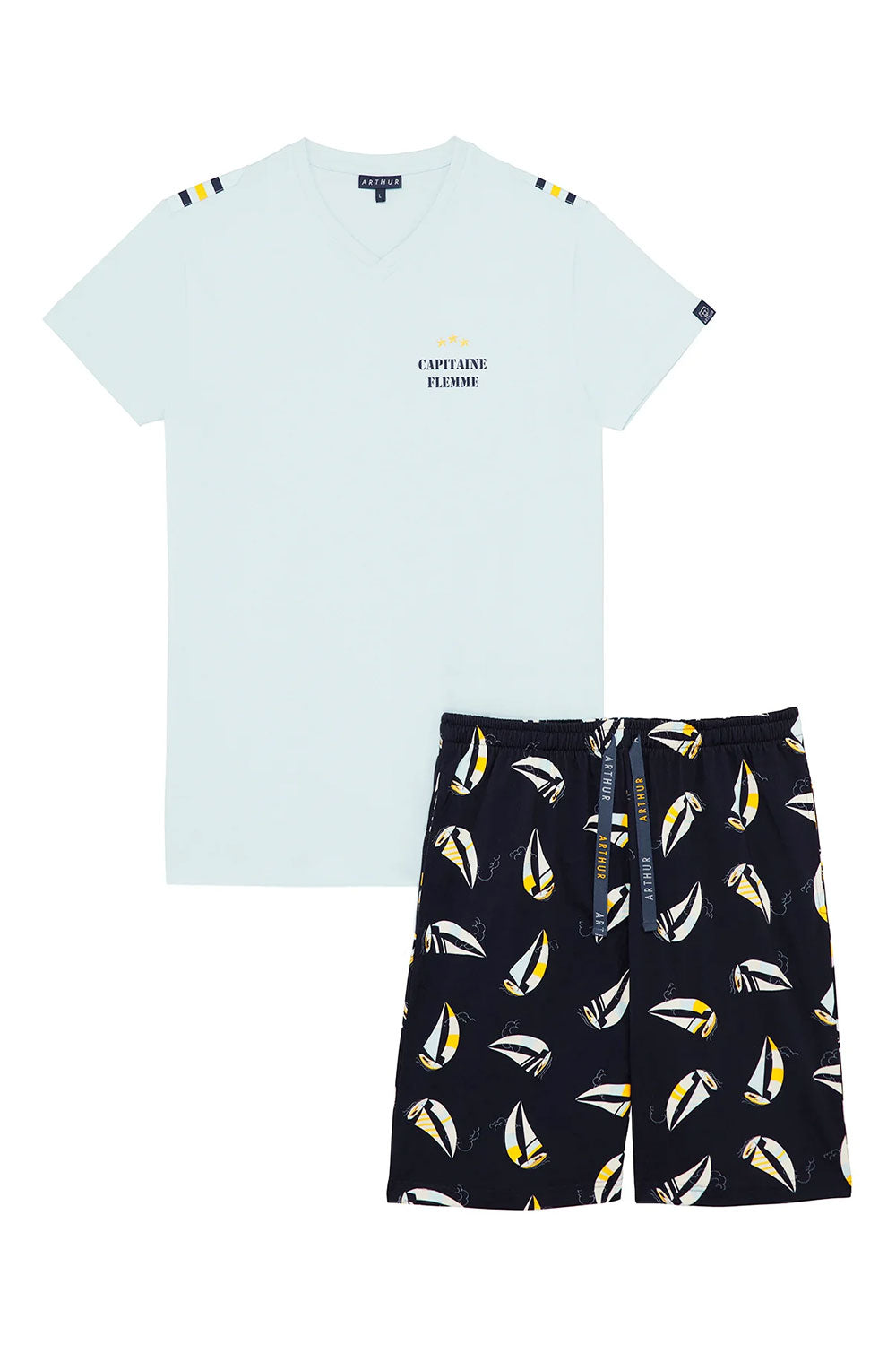 Capitaine Flemme Pajama Shorts