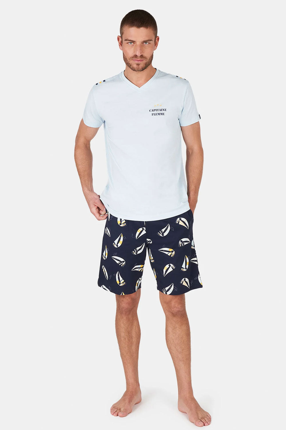 Capitaine Flemme Pajama Shorts