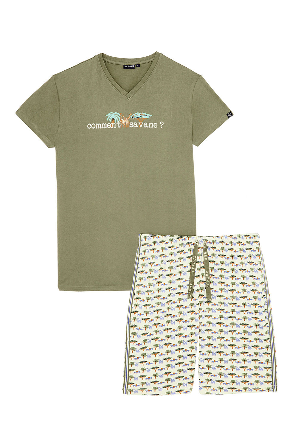 Comment savane? Pajama short