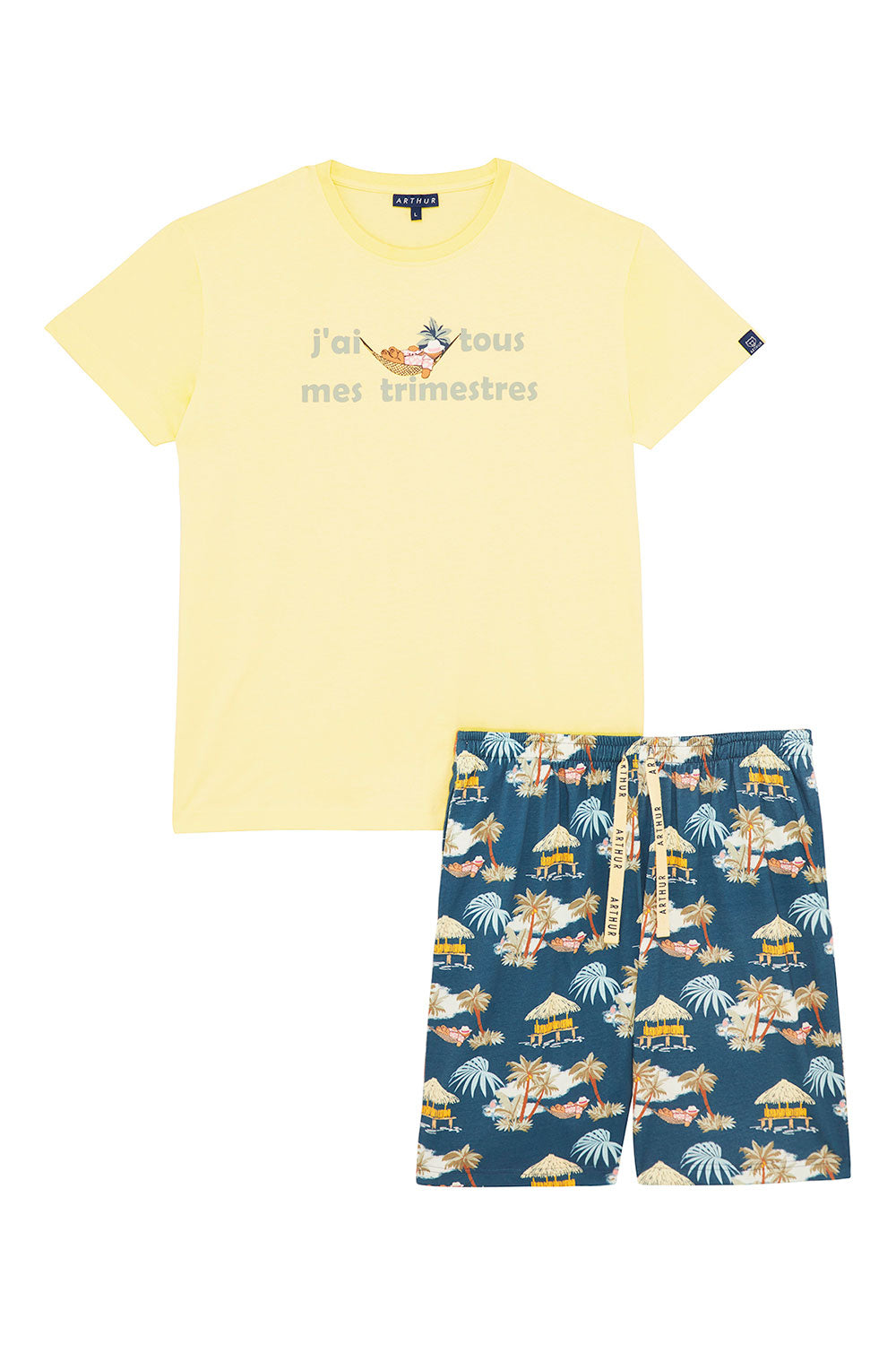 Teddy on Hammock Pajama Short