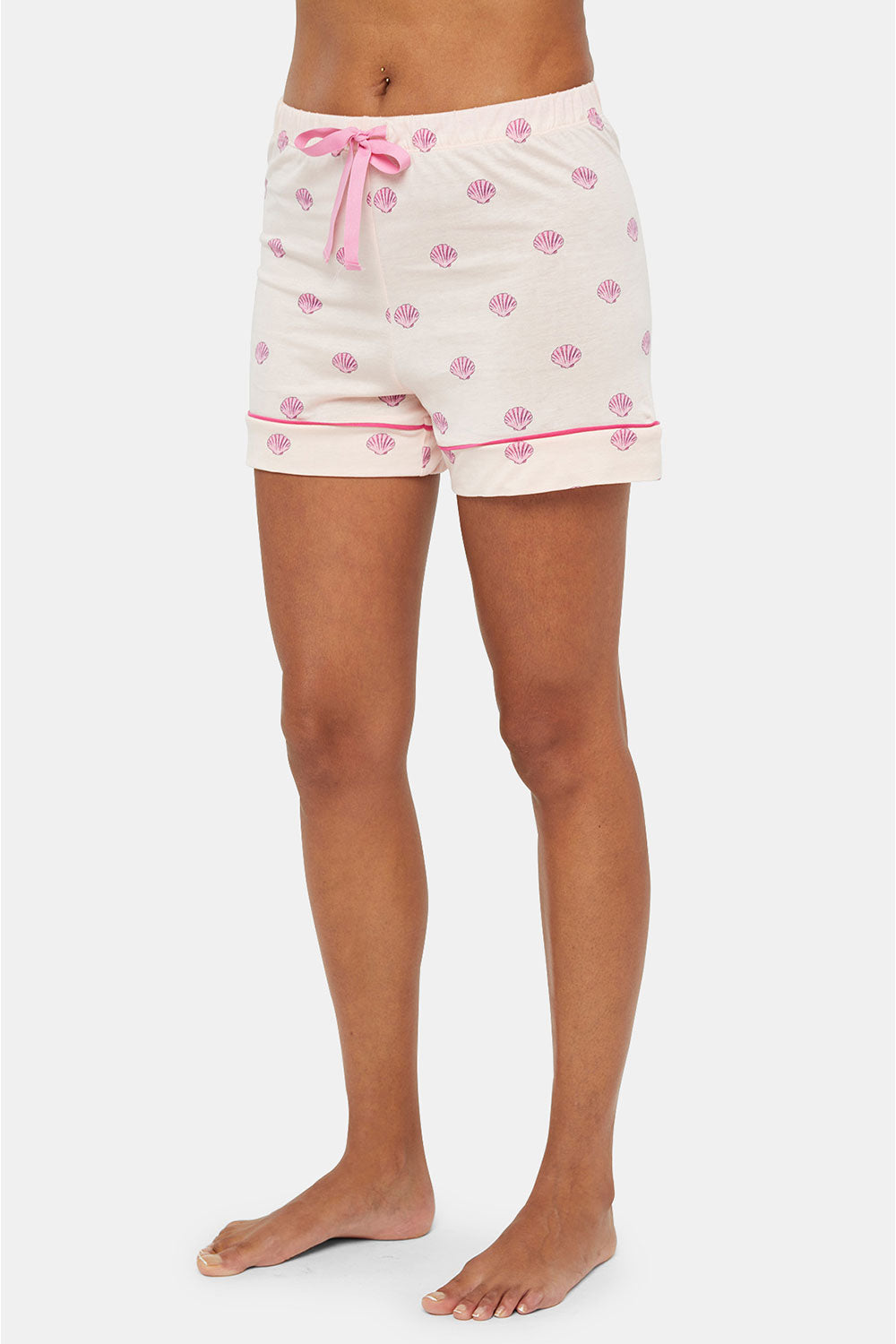 COQUILLAGE SHORTS BUTTONED PAJAMA