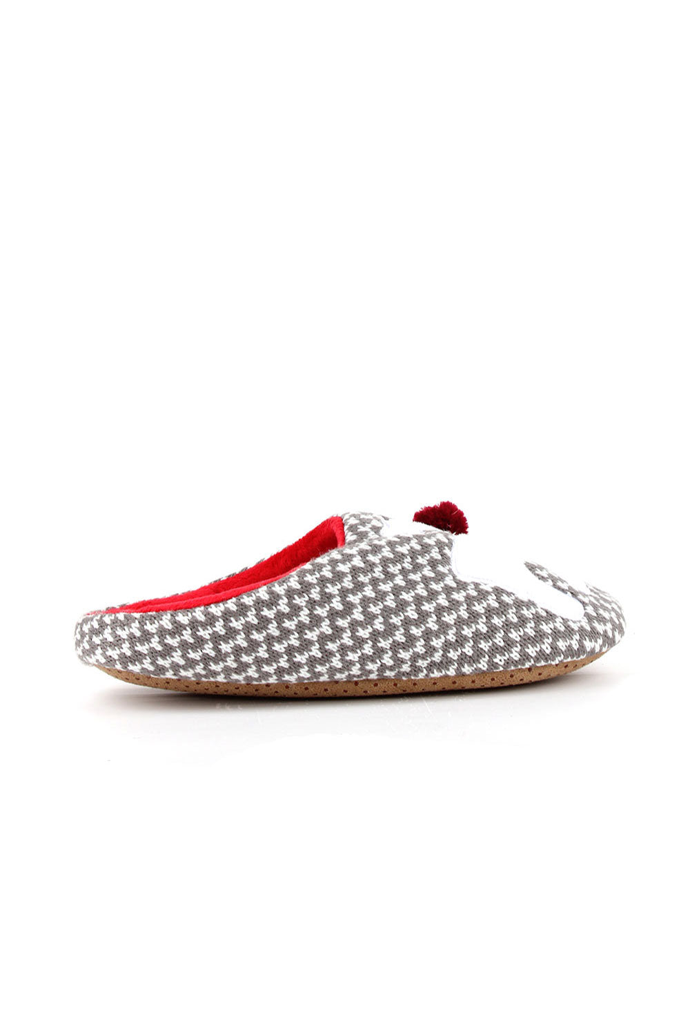 Festive Jacquard Knit Home Slipper for a Cozy Christmas