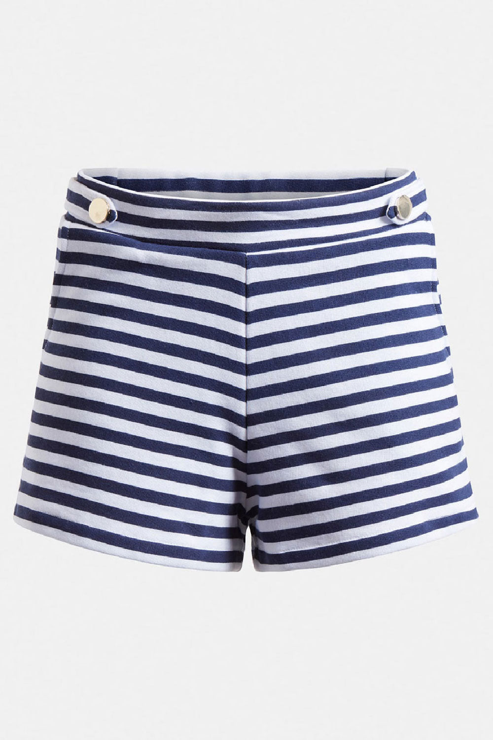 KNIT STRIPE SHORTS