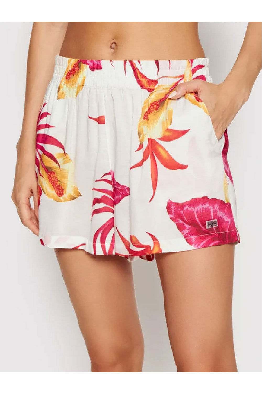 PRINTED BEACH SHORTS