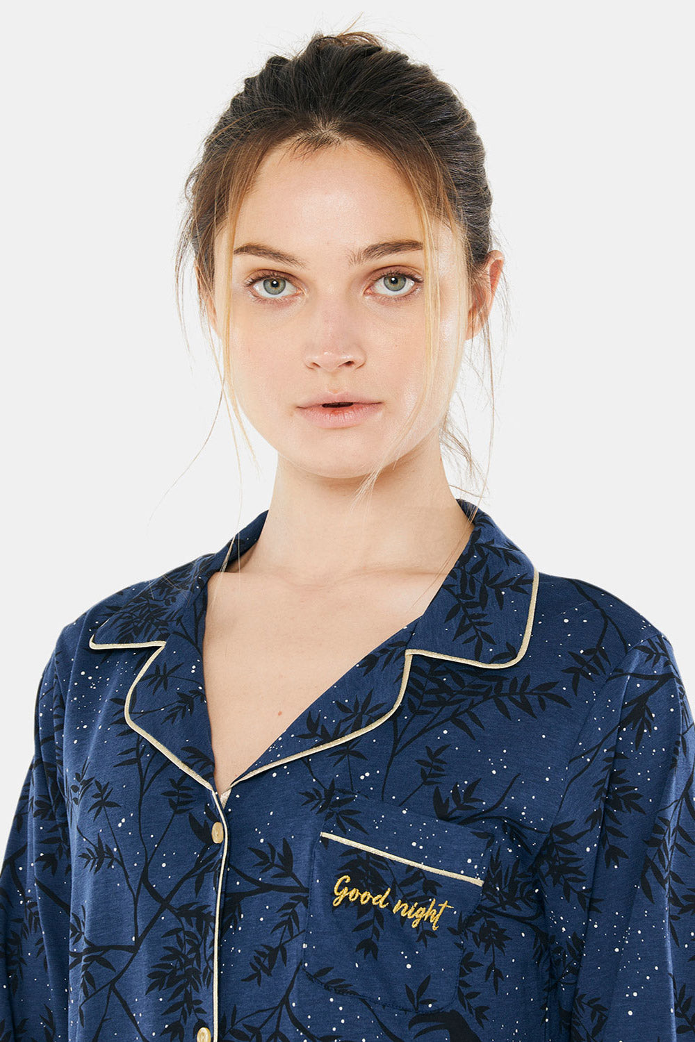 GOODNIGHT BUTTONED PAJAMA
