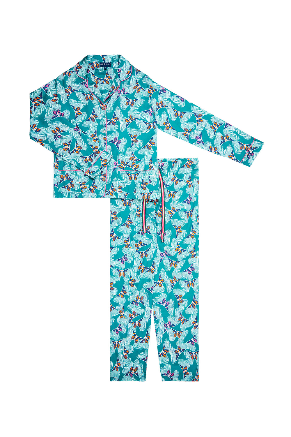 BUTTERFLY BUTTONED PAJAMA
