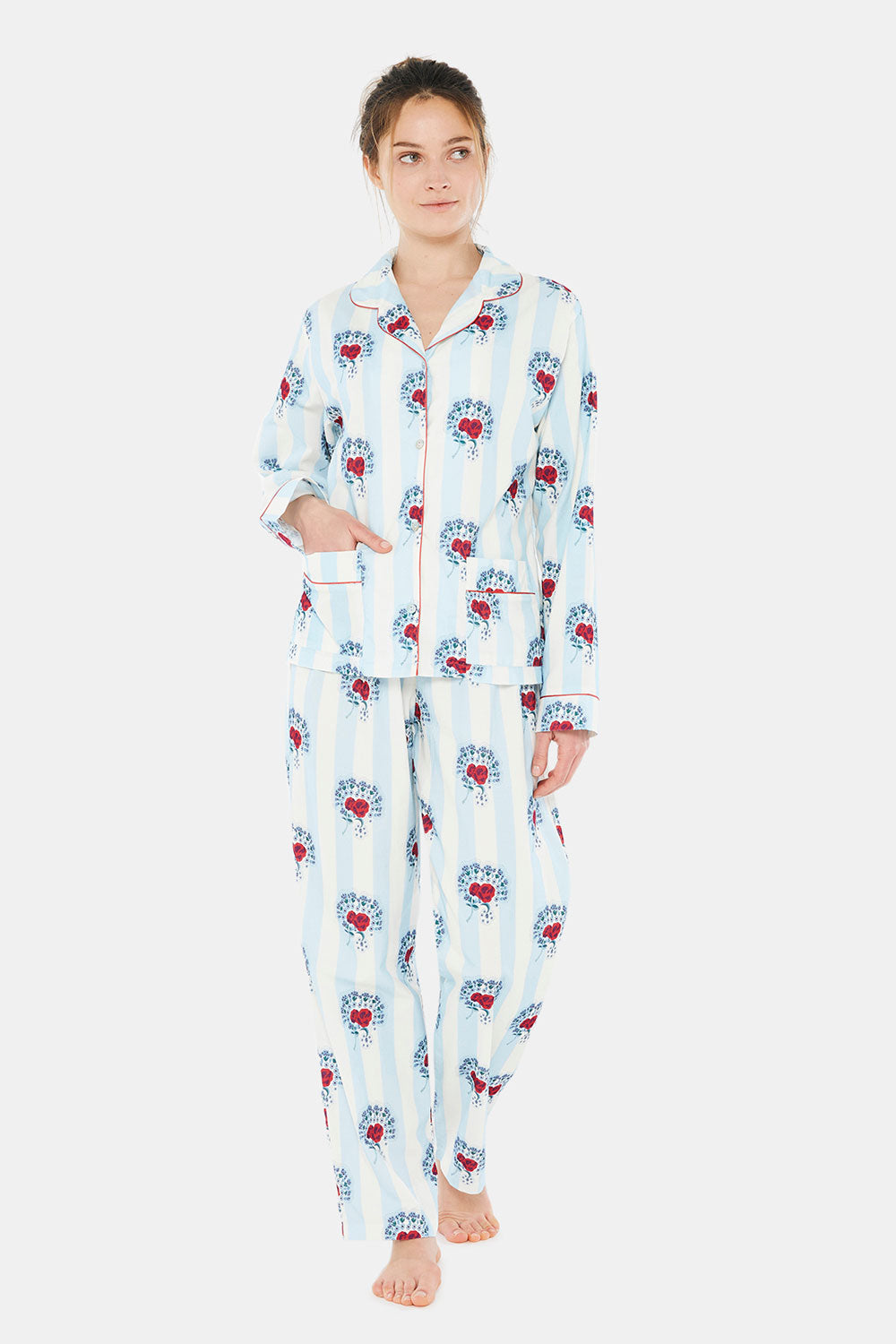 SUZANNE BUTTONED PAJAMA