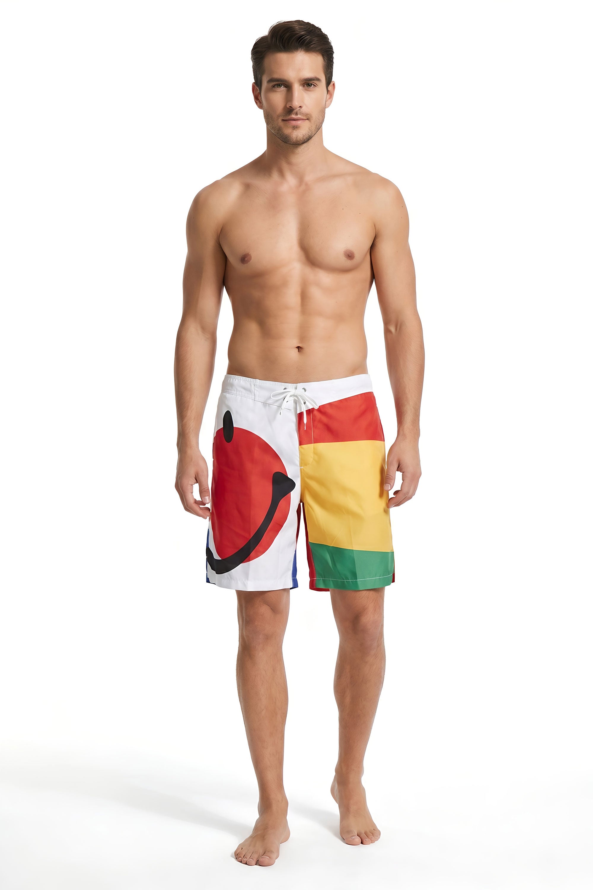 Moschino Smily Multicolor Bermuda Shorts