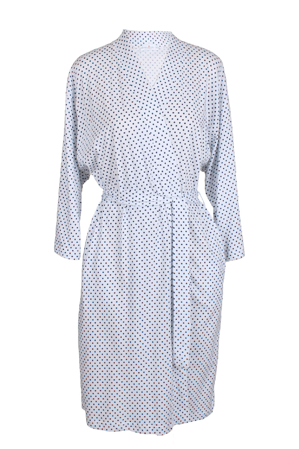 POLKA DOTS WRAP ROBE