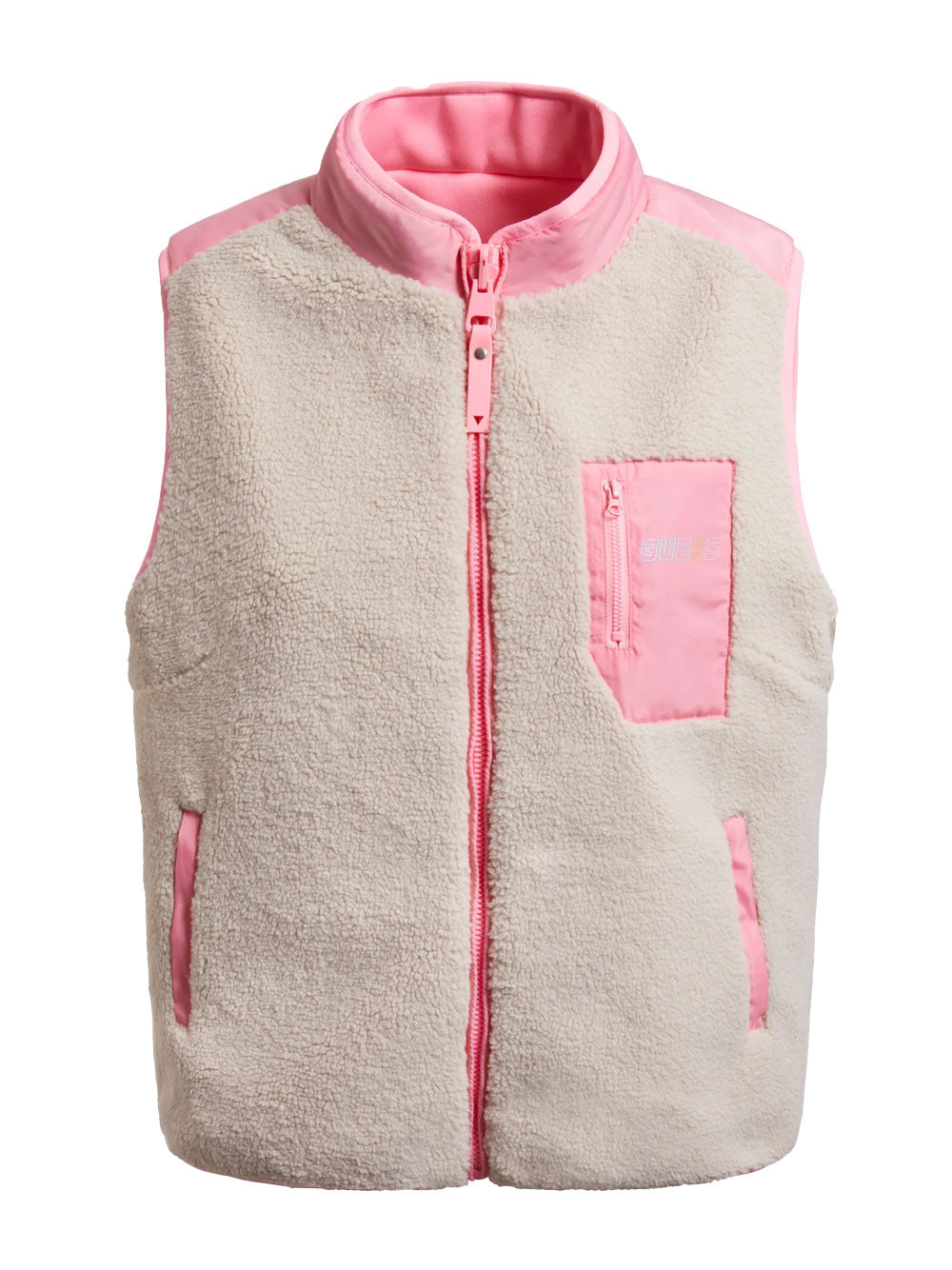 AUDREY REVERSIBLE ZIPPED VEST