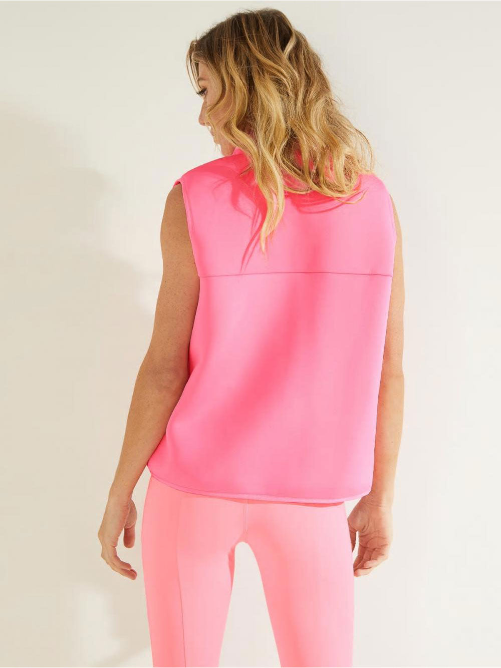 AUDREY REVERSIBLE ZIPPED VEST