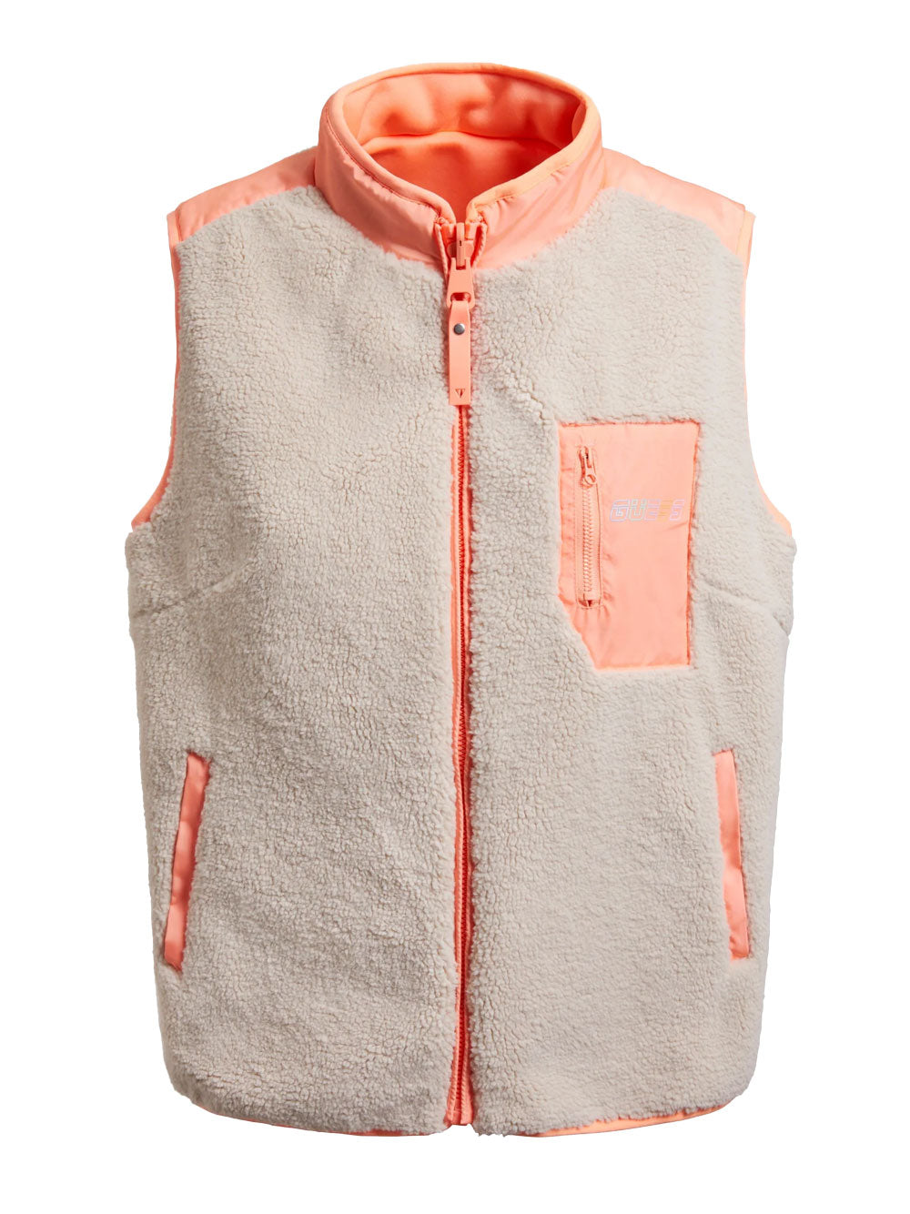 AUDREY REVERSIBLE ZIPPED VEST