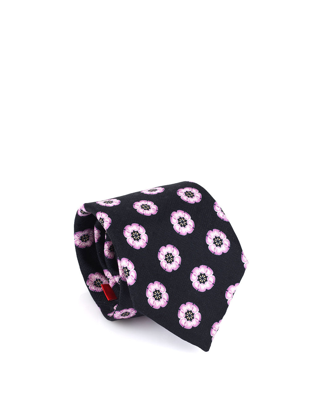 FLORAL PRINT SILK NECKTIE