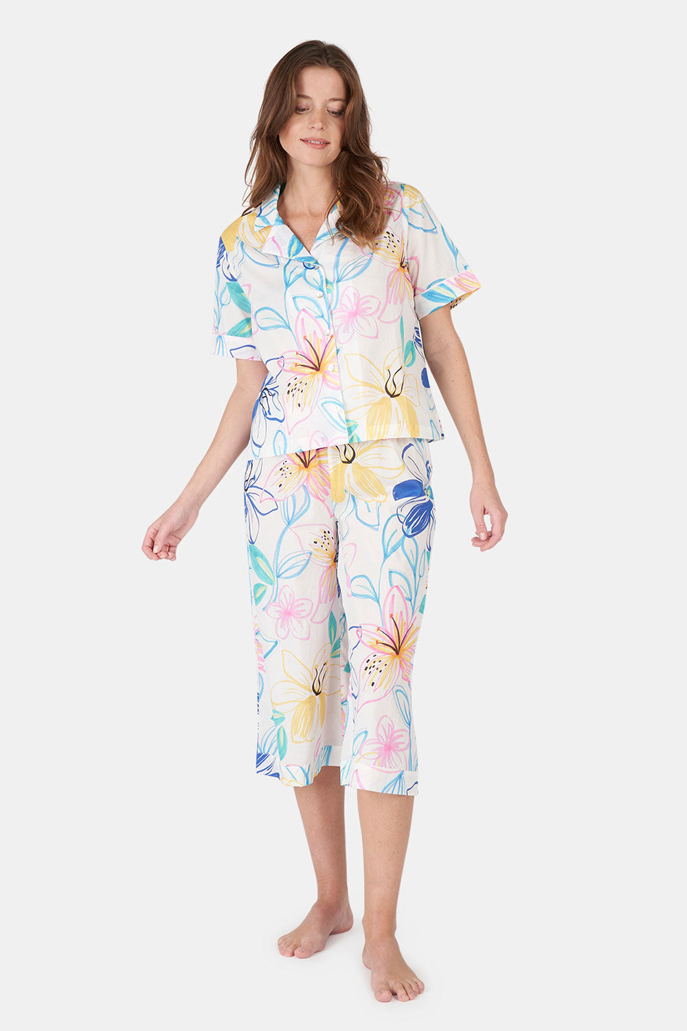 Floral Capri Pajama