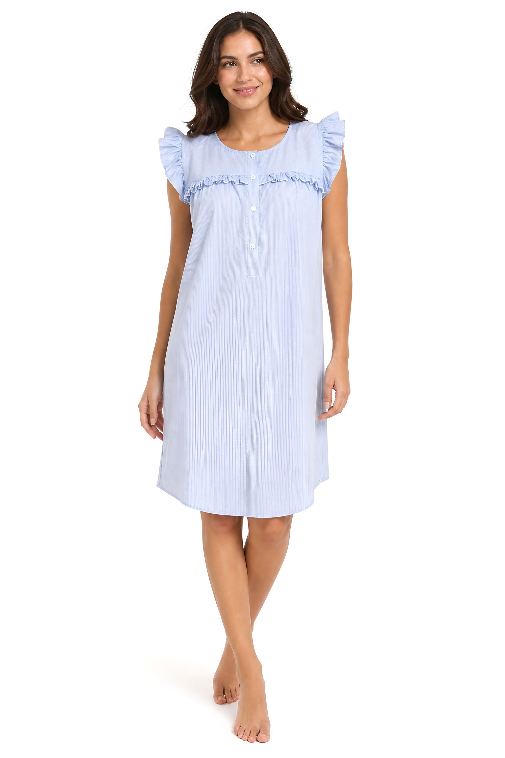 Denim Cotton Night Dress